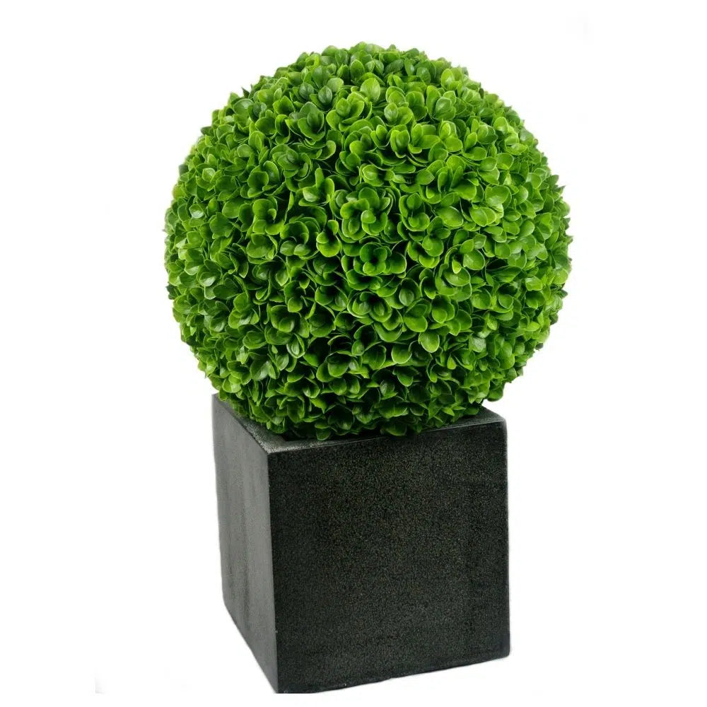 Large Clover Hedge Topiary Ball UV Resistant 48cm