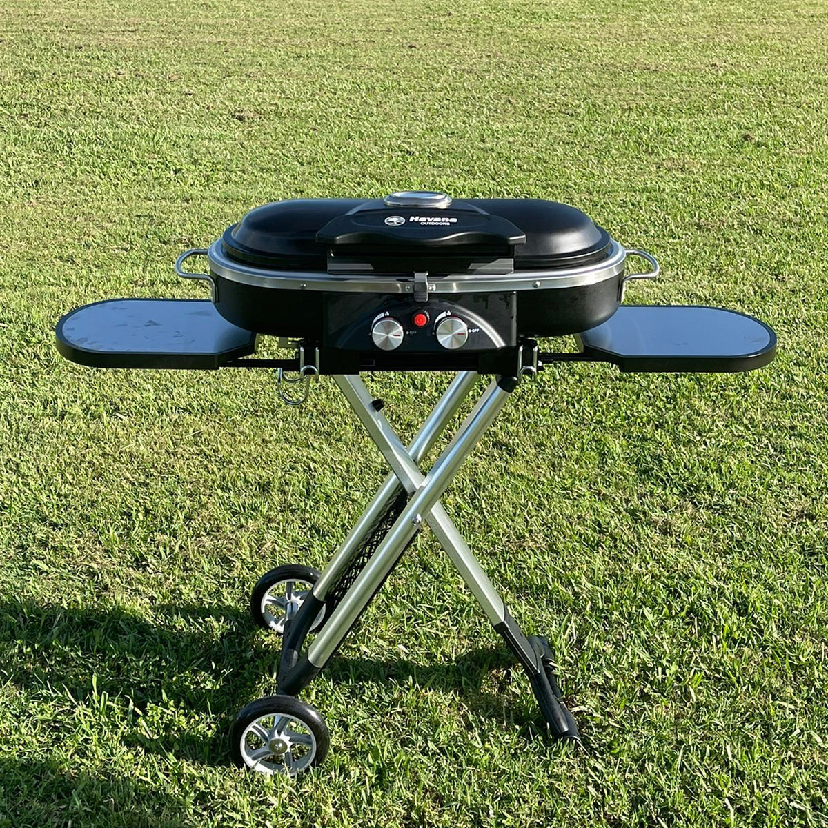 Havana Portable Gas BBQ Twin Grill