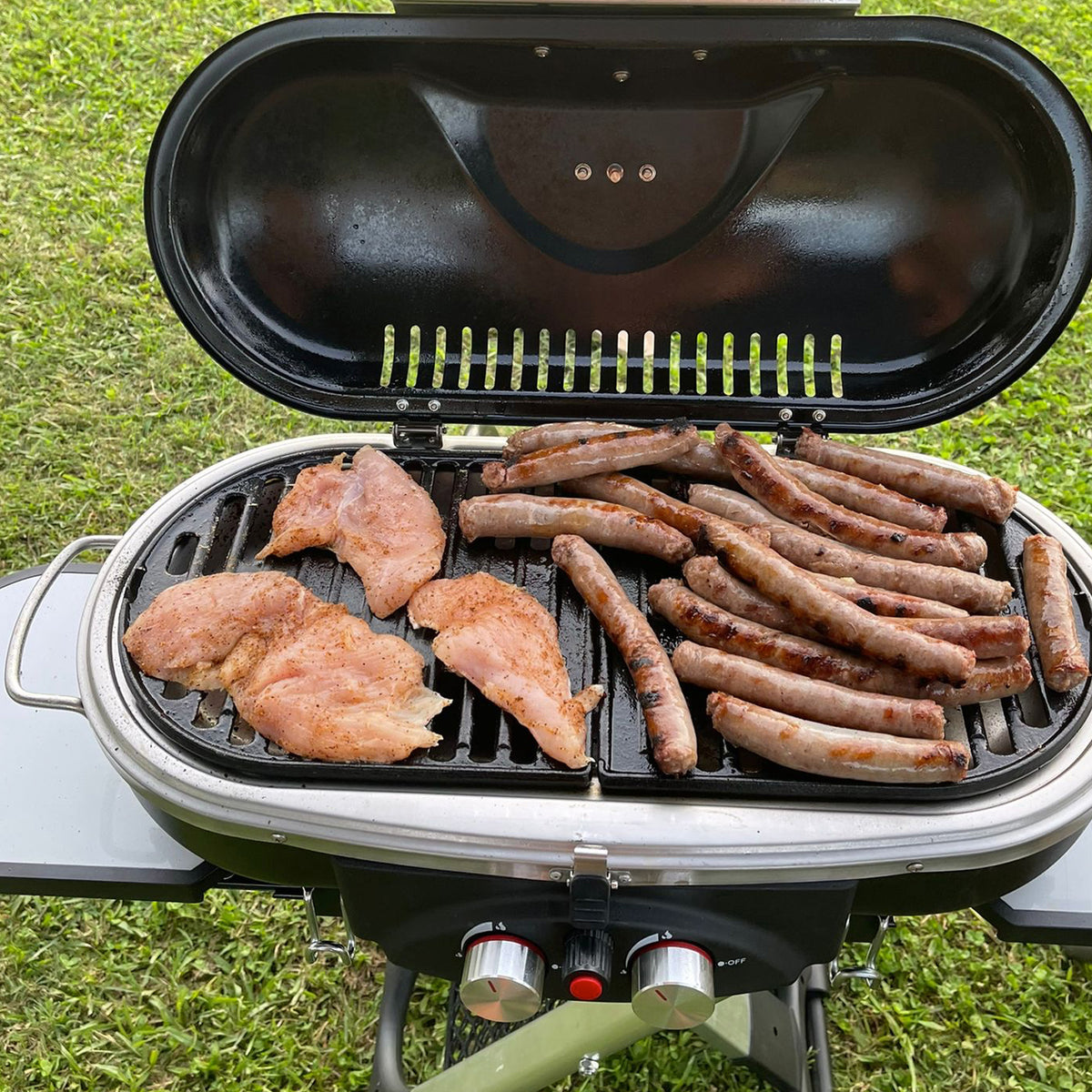 Havana Portable Gas BBQ Twin Grill