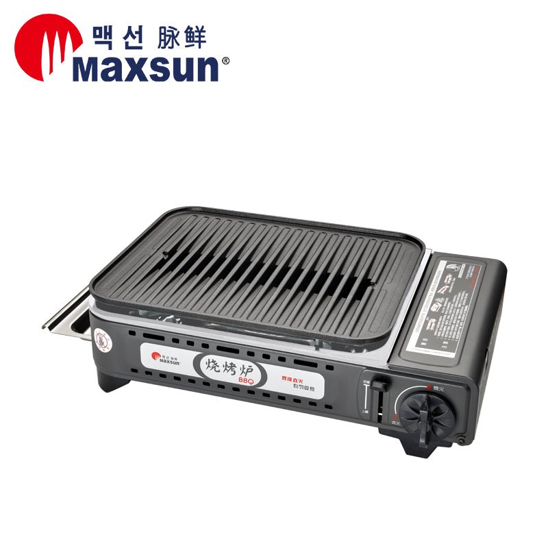 Portable Gas BBQ Stove with PRO Grill Plate