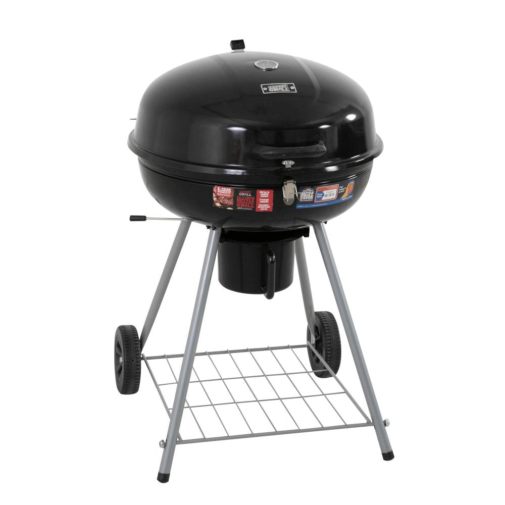 Grillz Charcoal BBQ Smoker - Round Cooking Diameter 56cm