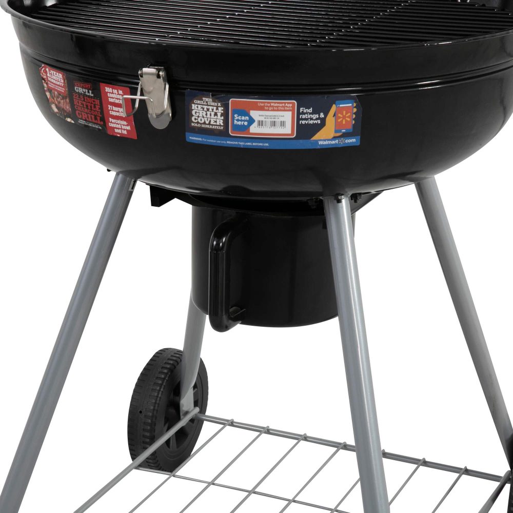 Grillz Charcoal BBQ Smoker - Round Cooking Diameter 56cm