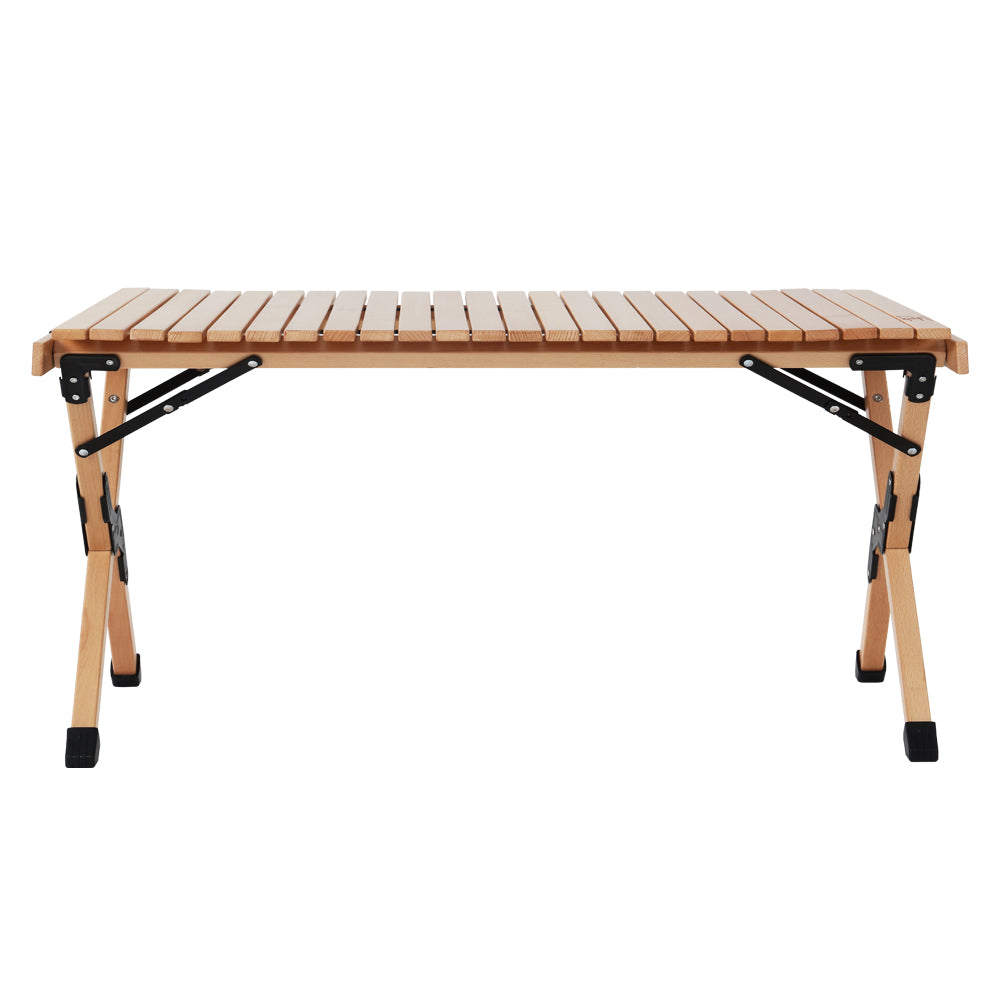 Gardeon Wooden Egg Roll Picnic Table 90cm