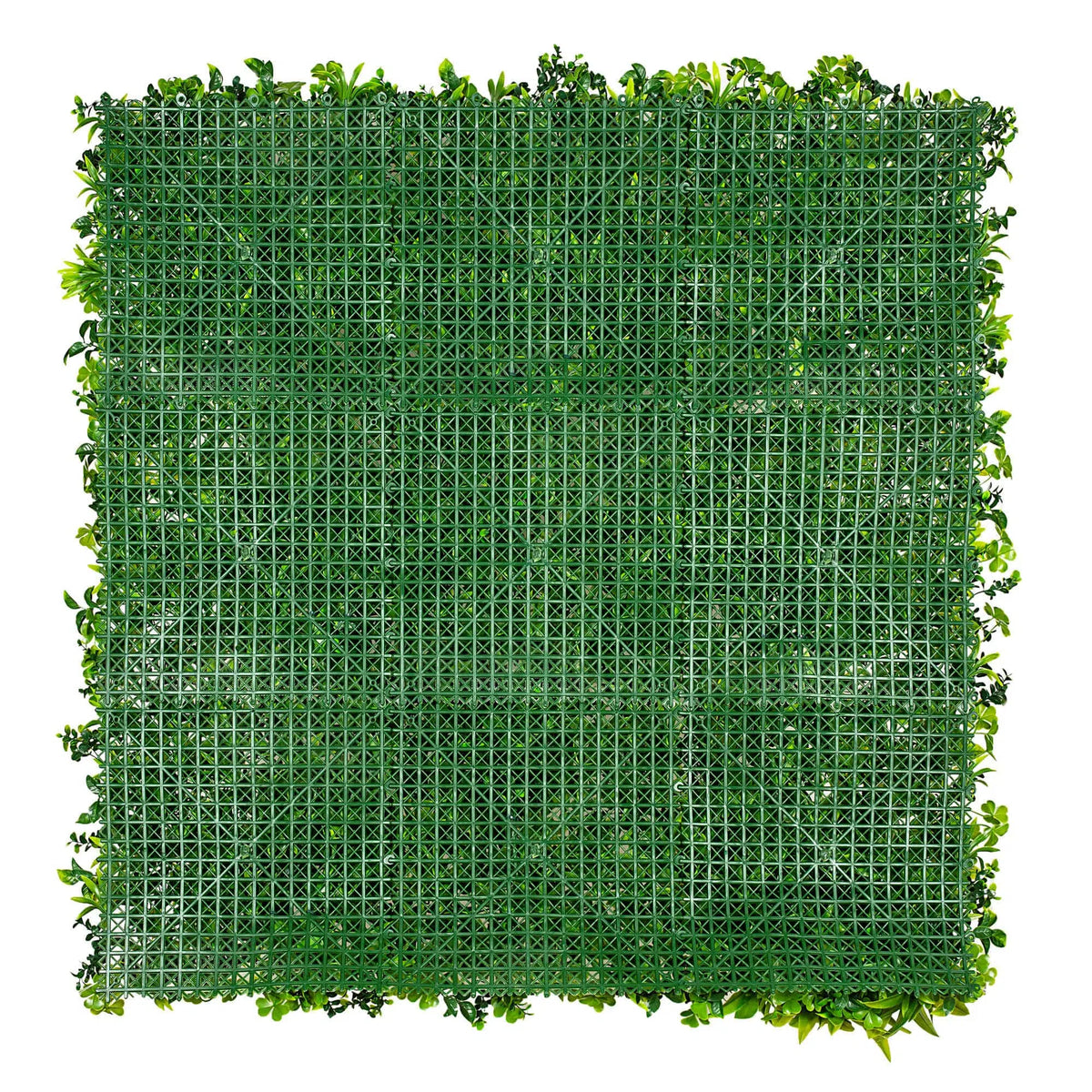 Luxury White Oasis Vertical Garden / Green Wall UV Resistant 1m x 1m