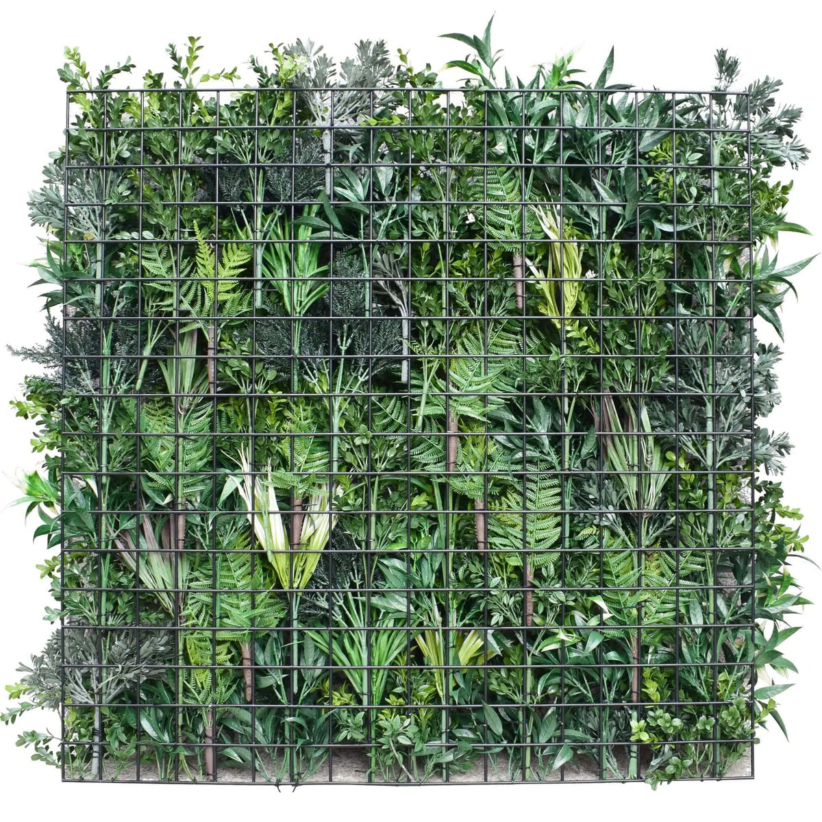 Autumn Greenery Bespoke Vertical Garden / Green Wall UV Resistant 90cm x 90cm