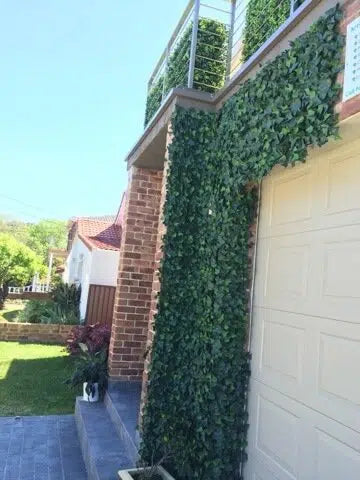 Boston Ivy Leaf Screen Green Wall Panel UV Resistant 1m x 1m